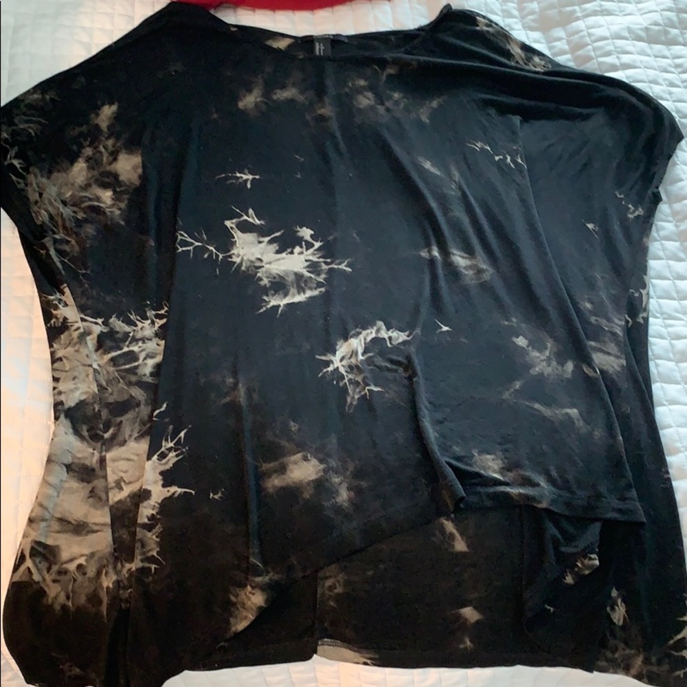 Flowy tie dye tee